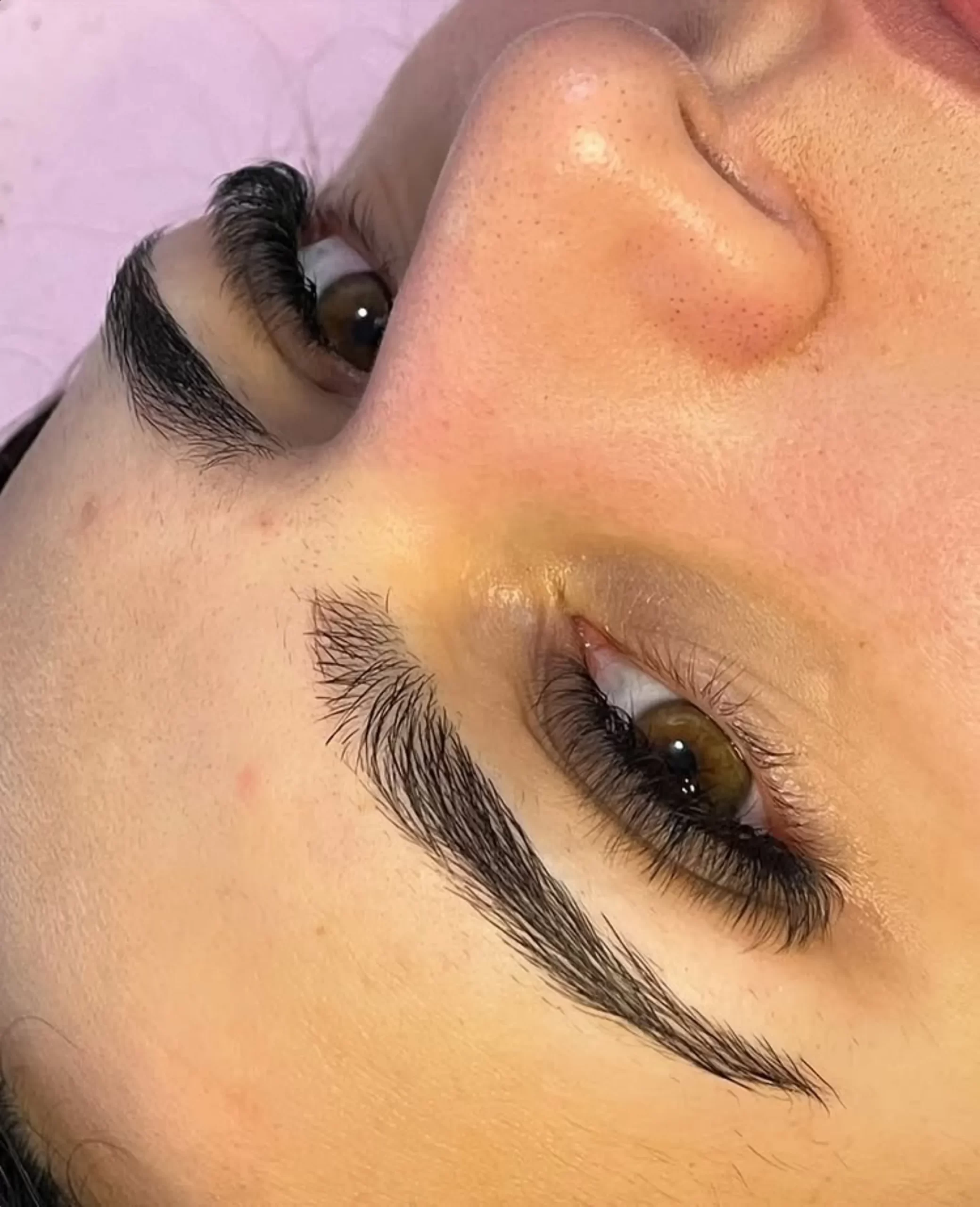 clean lash extensions