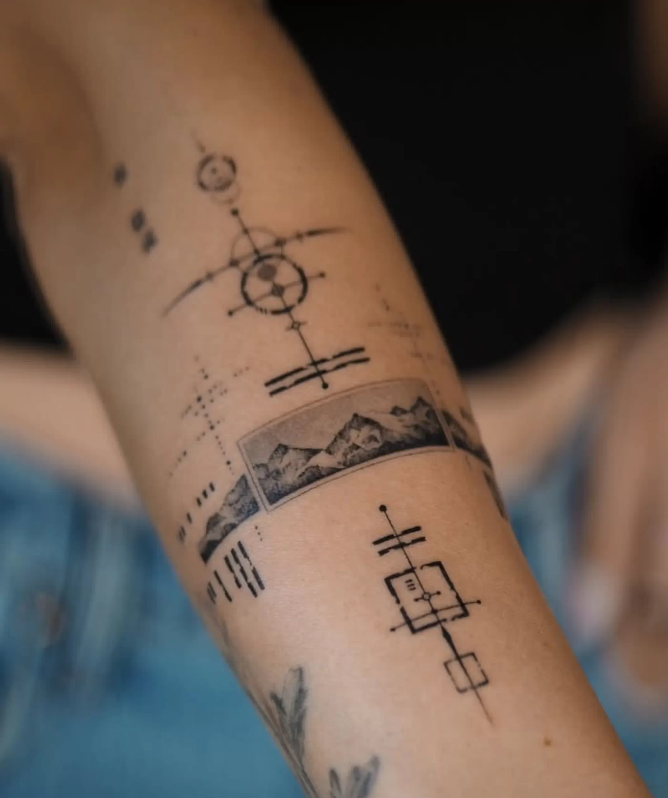 UV damage tattoos